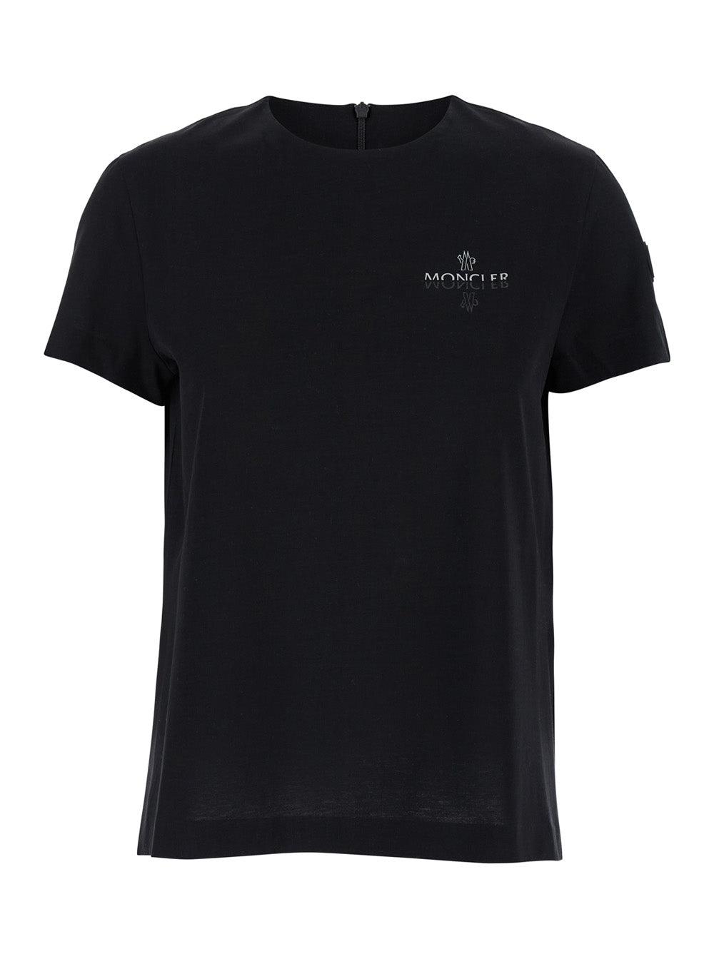 【MONCLER】SS T-SHIRT◆J20918C0001689AMY Moncler Ss T-Shirt in Black for Men | Lyst