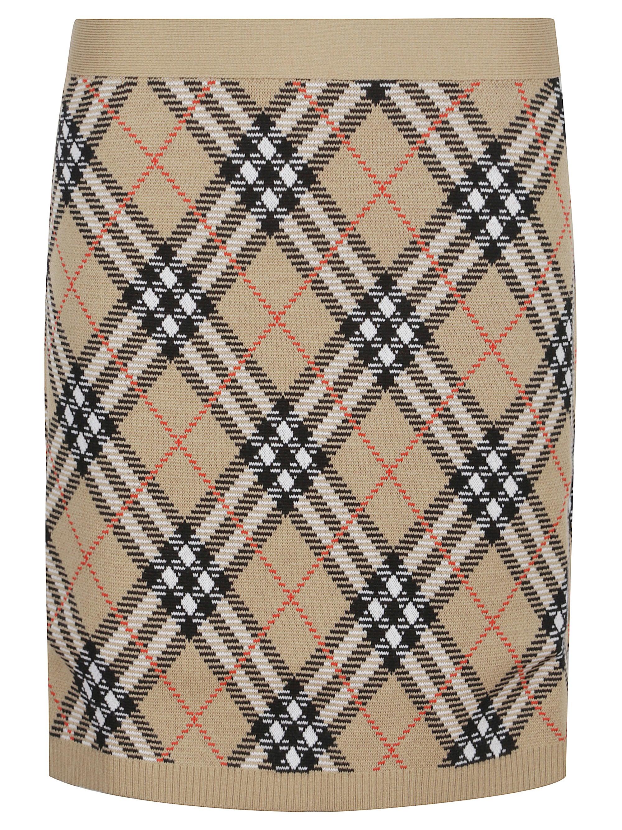 ミニスカート BURBERRY EMBROIDERED POLYESTER BLEND MINI SKIRT Burberry Mini skirts for Women | Online Sale up to 88% off