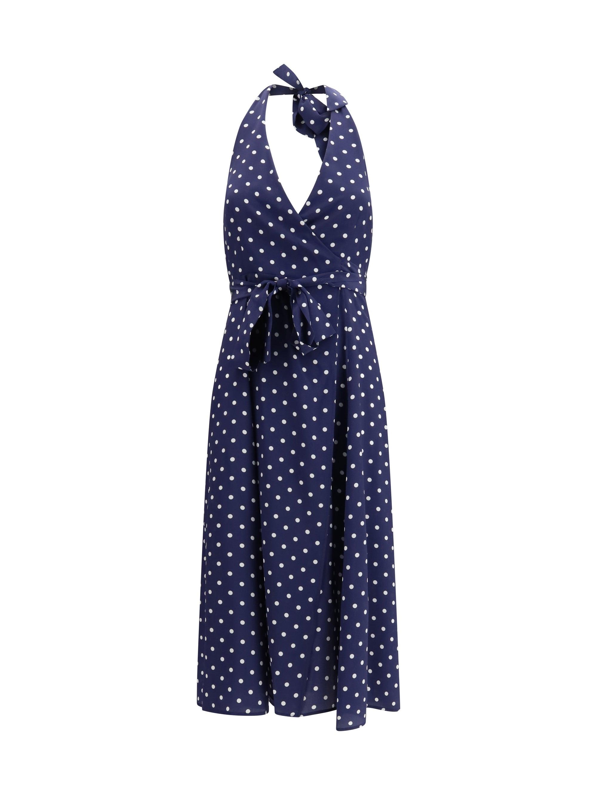 Designer Blue Polka Dot Dresses for Women - Up to 40% off | Lyst
