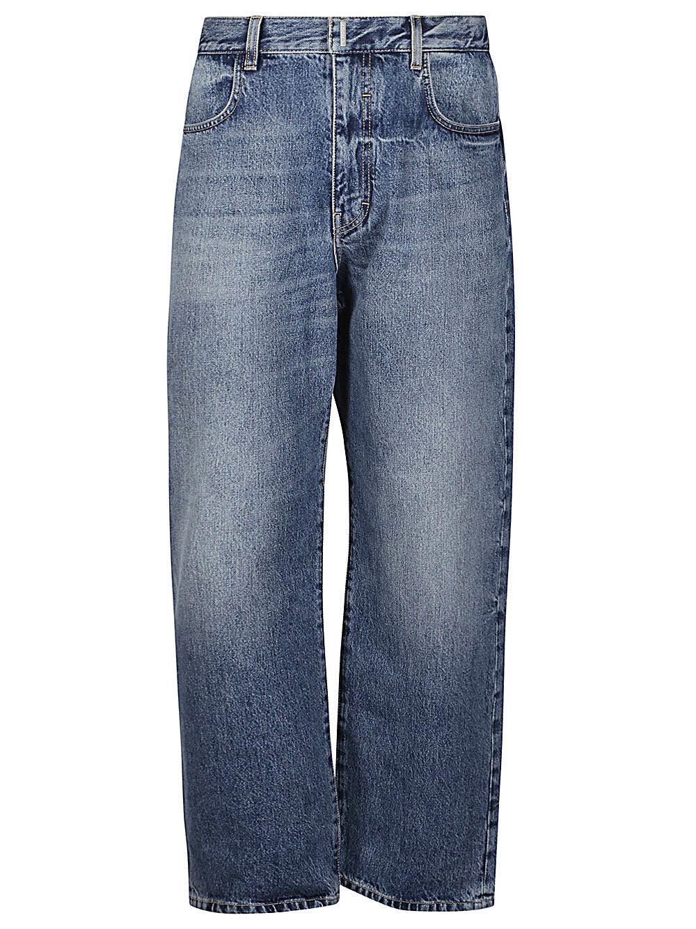 デニム・ジーパン Givenchy Twisted Dark Blue Denim Jeans Givenchy Jeans for Men | Online Sale up to 53% off | Lyst