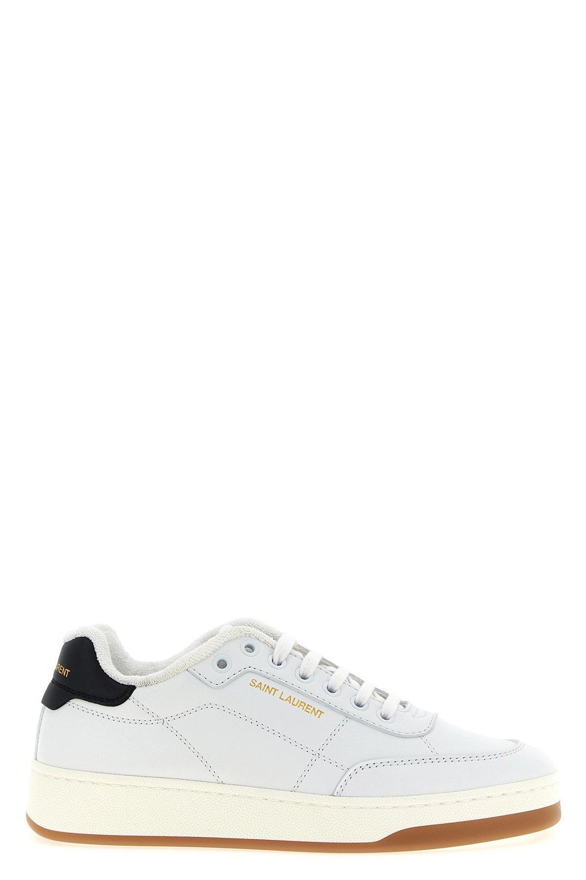スニーカー Saint Laurent SS24 LOW SNEAKERS \"SL/61\" (713602 2W4AA9226) SL/61 sneakers in smooth leather | Saint Laurent | YSL US
