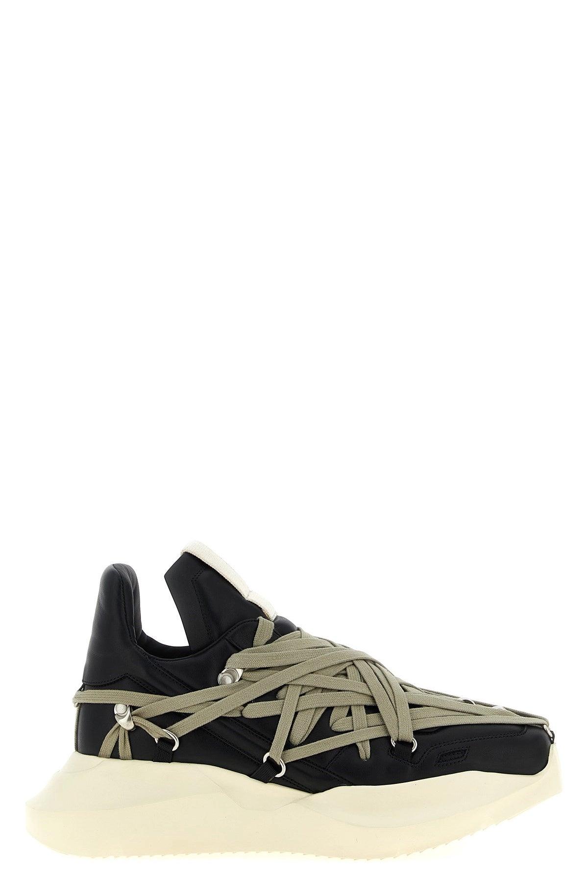 【関税＆送料込み】Rick Owens Geth Low-Top Sneakers Rick Owens Geth Low-Top Sneakers in Black for Men | Lyst