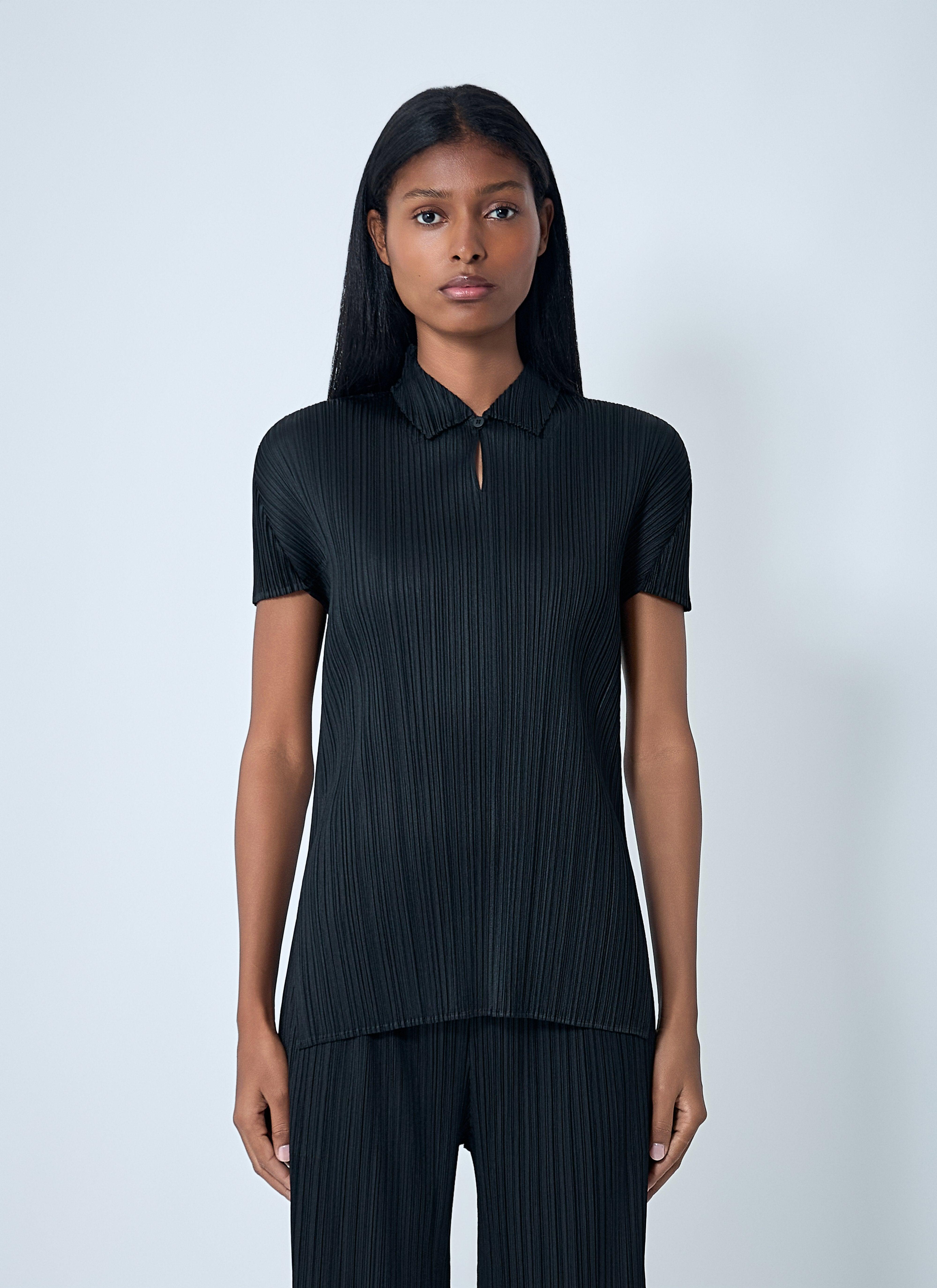 PLEATS PLEASE トップス Pleats Please Issey Miyake Pleated Top in Blue | Lyst