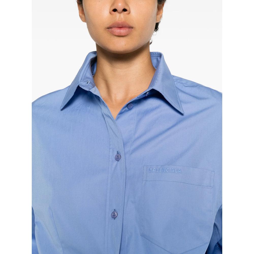 Balenciaga Tops in Blue | Lyst