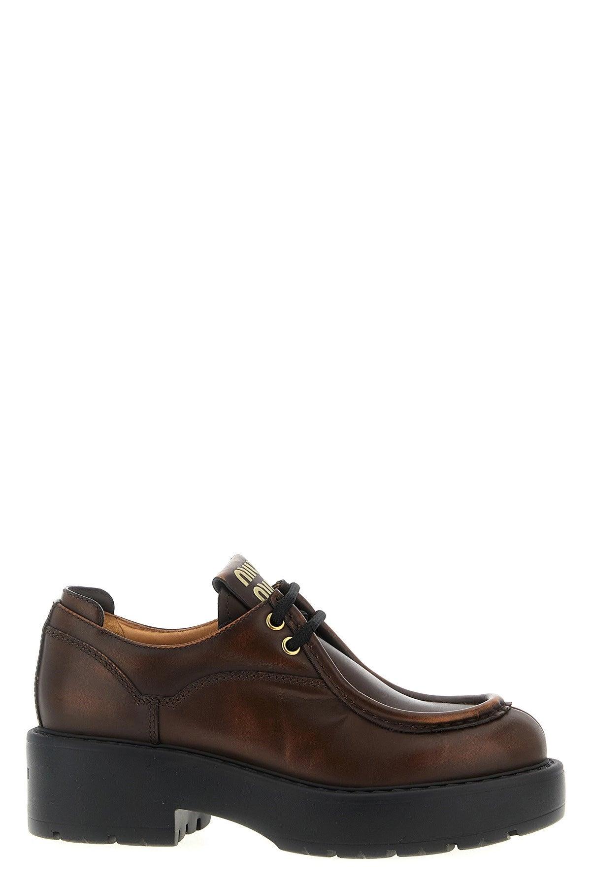 Miu Miu Lace-ups for Women | Online Sale up to 35% off | Lyst