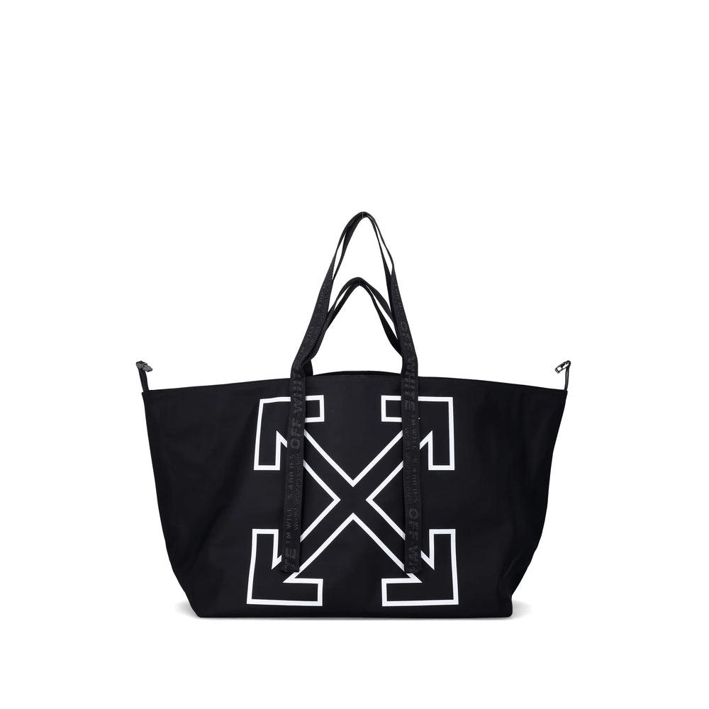 Off-White c/o Virgil Abloh Tote Bags in Black for Men | Lyst