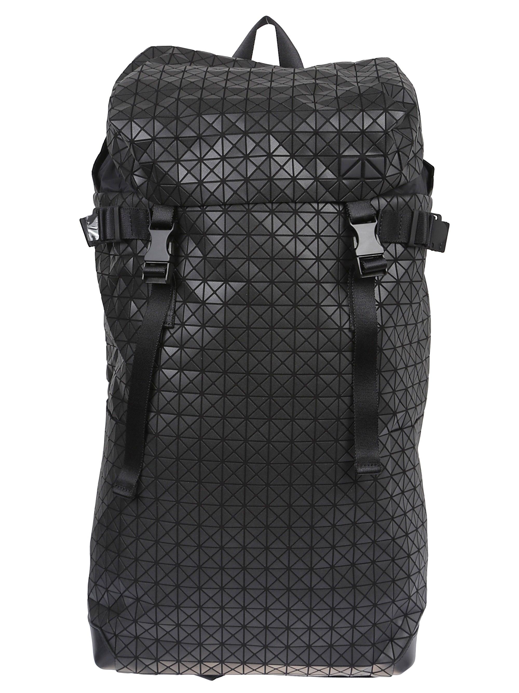 ISSEY MIYAKE イッセイミヤケ ナイロン×本革 レザー リュック 黒 ISSEY MIYAKE イッセイミヤケ ナイロン×本革 レザー リュック 黒