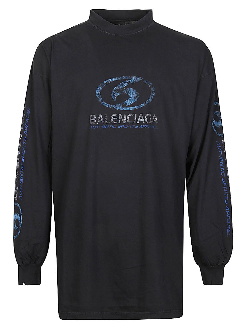 バレンシアガ l Oversized Long Sleeve Tee 4 BALENCIAGA Long Sleeve Oversized T-Shirt