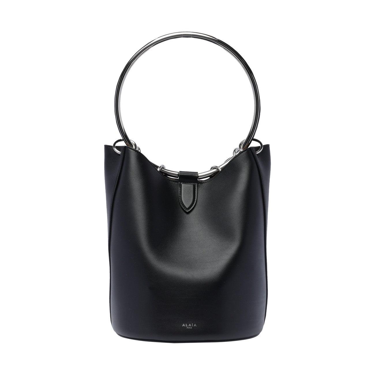 ショルダーバッグ・ポシェット ALAIA RING MEDIUM LEATHER BUCKET BAG 45866116qi_999_f.jpg?impolicy=