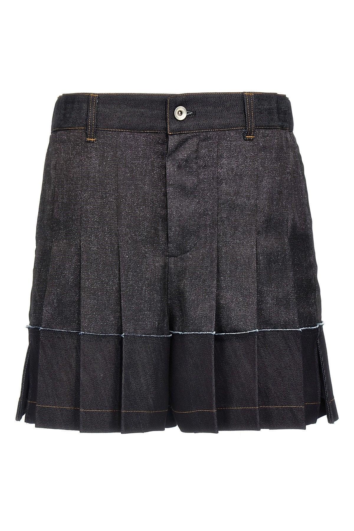 ショートパンツ sacai SHORTS (2507903 601) プリーツ♪ショートパンツ sacai Suiting Shorts ショートパンツ