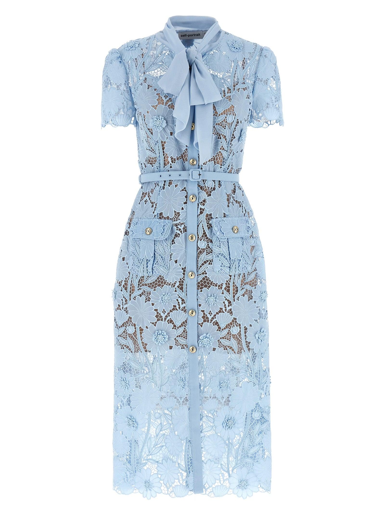 Designer Self Portrait Lace Midi Dresses for Women - Up to 54% off | Lyst