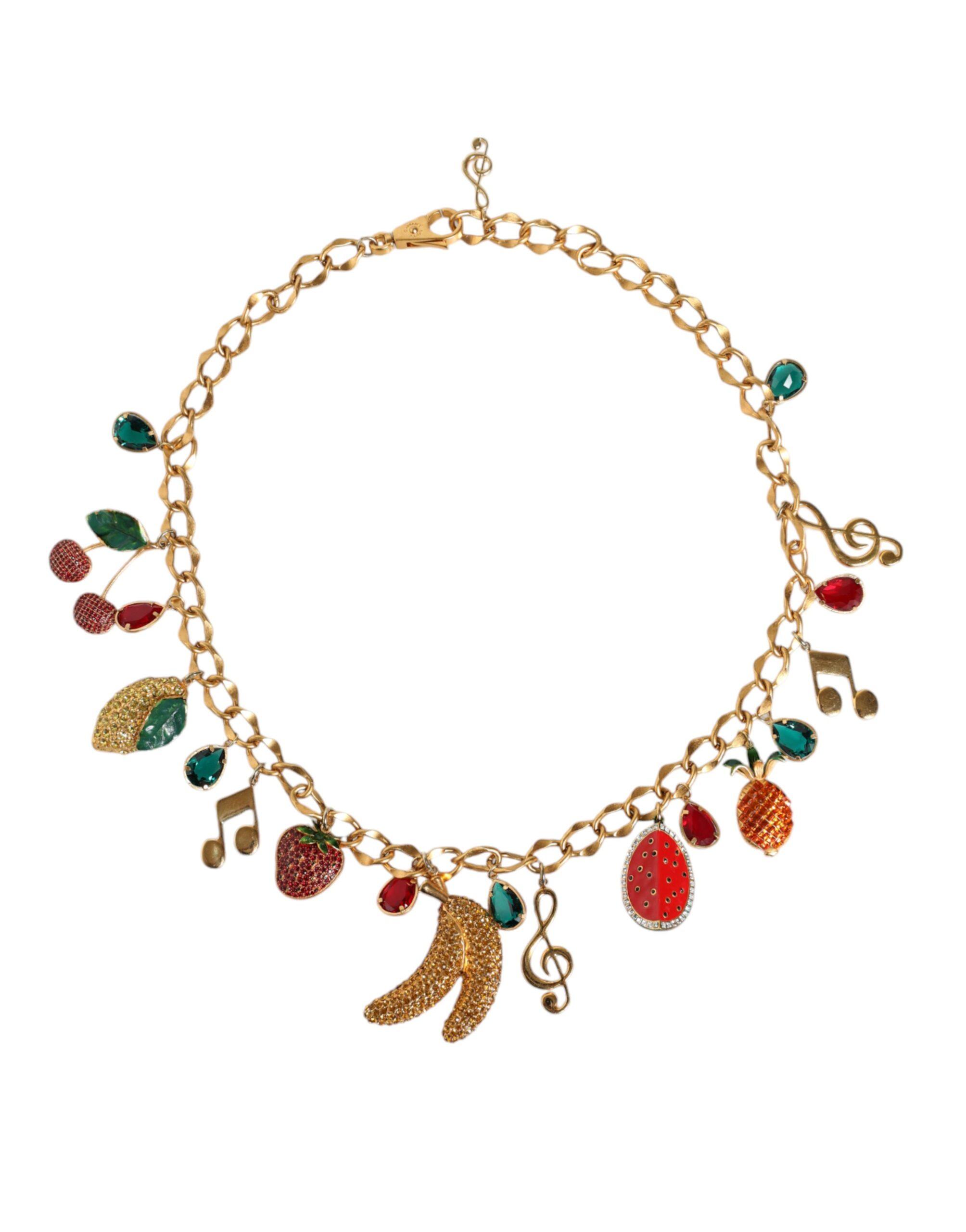 Dolce & Gabbana Red Velvet Crystals Chain Embellished Women\'s Belt Dolce&Gabbana Women main image 4
