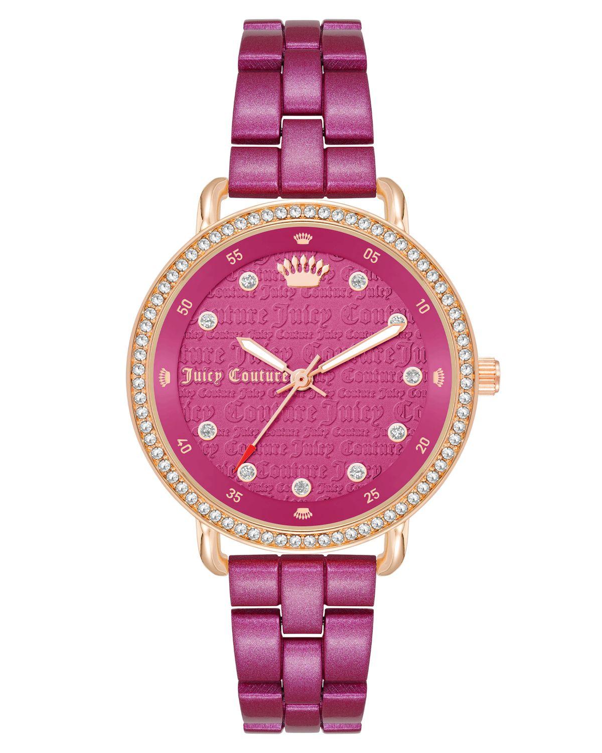 Juicy Couture Rose Gold Watches in Pink | Lyst