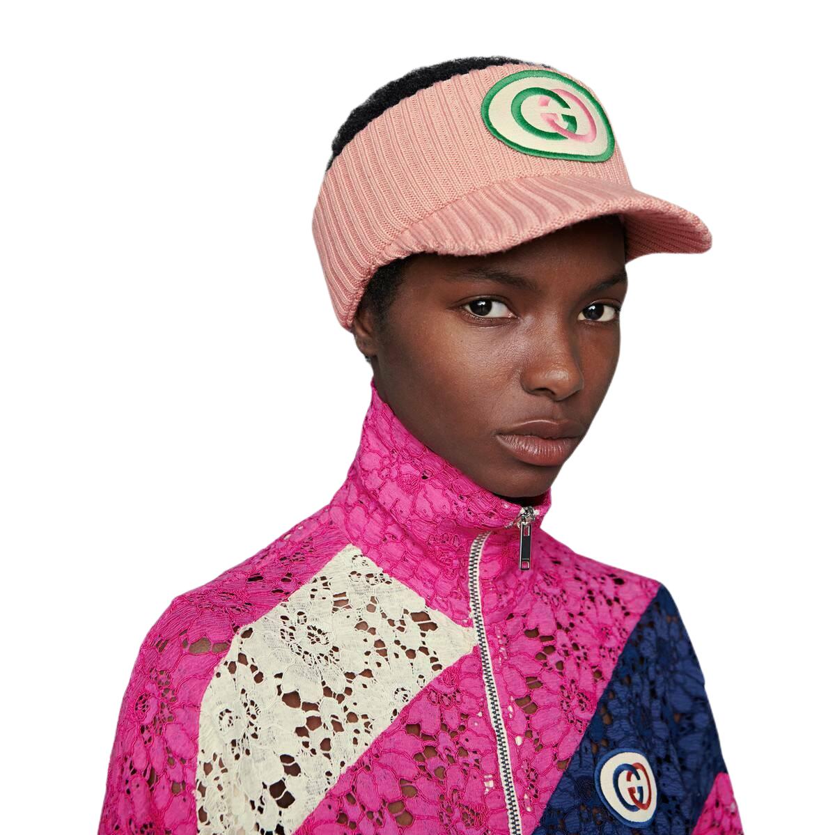 Gucci Knitted Wool Embroidered Patch 
