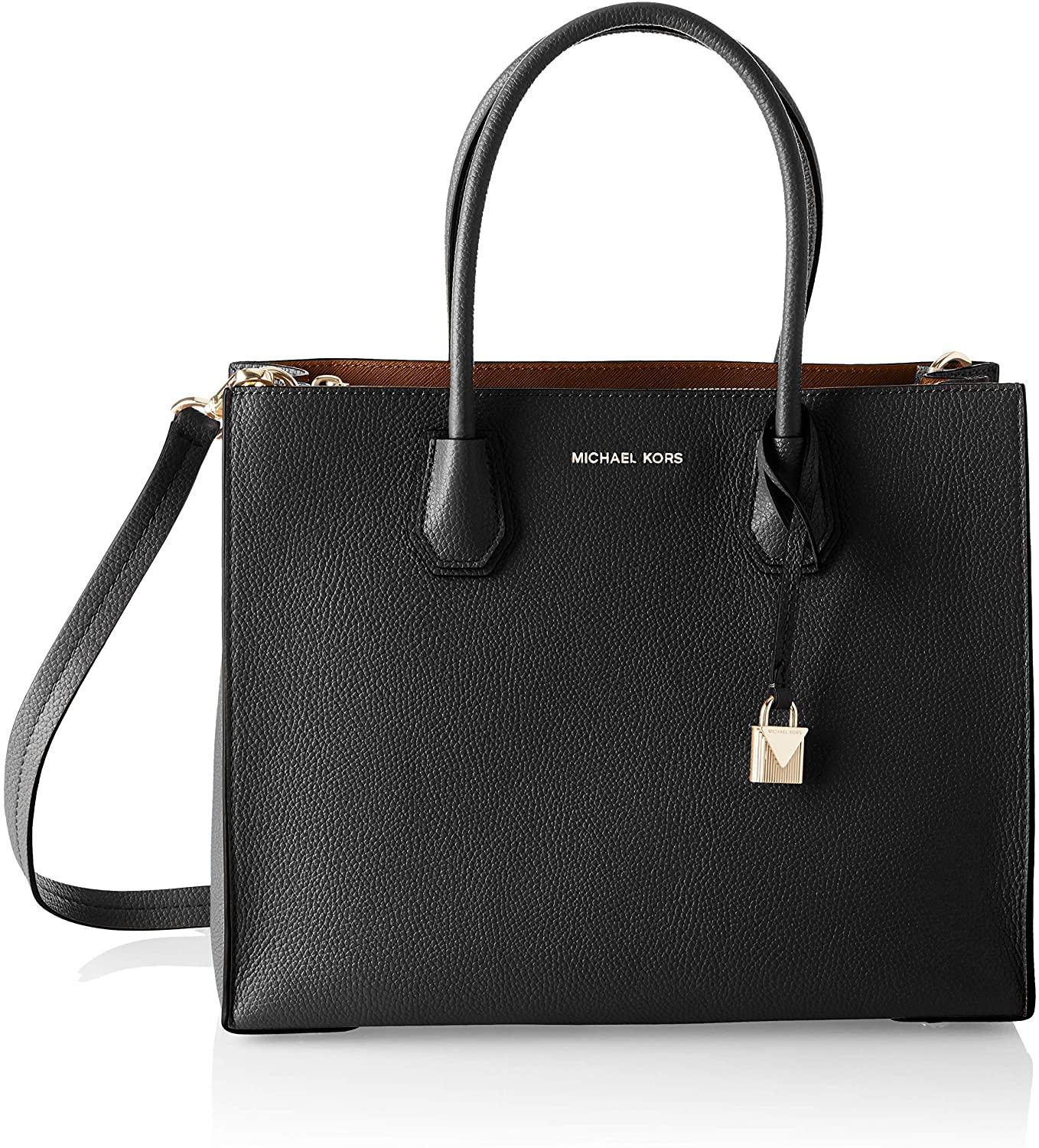 michael kors mercer large leather tote