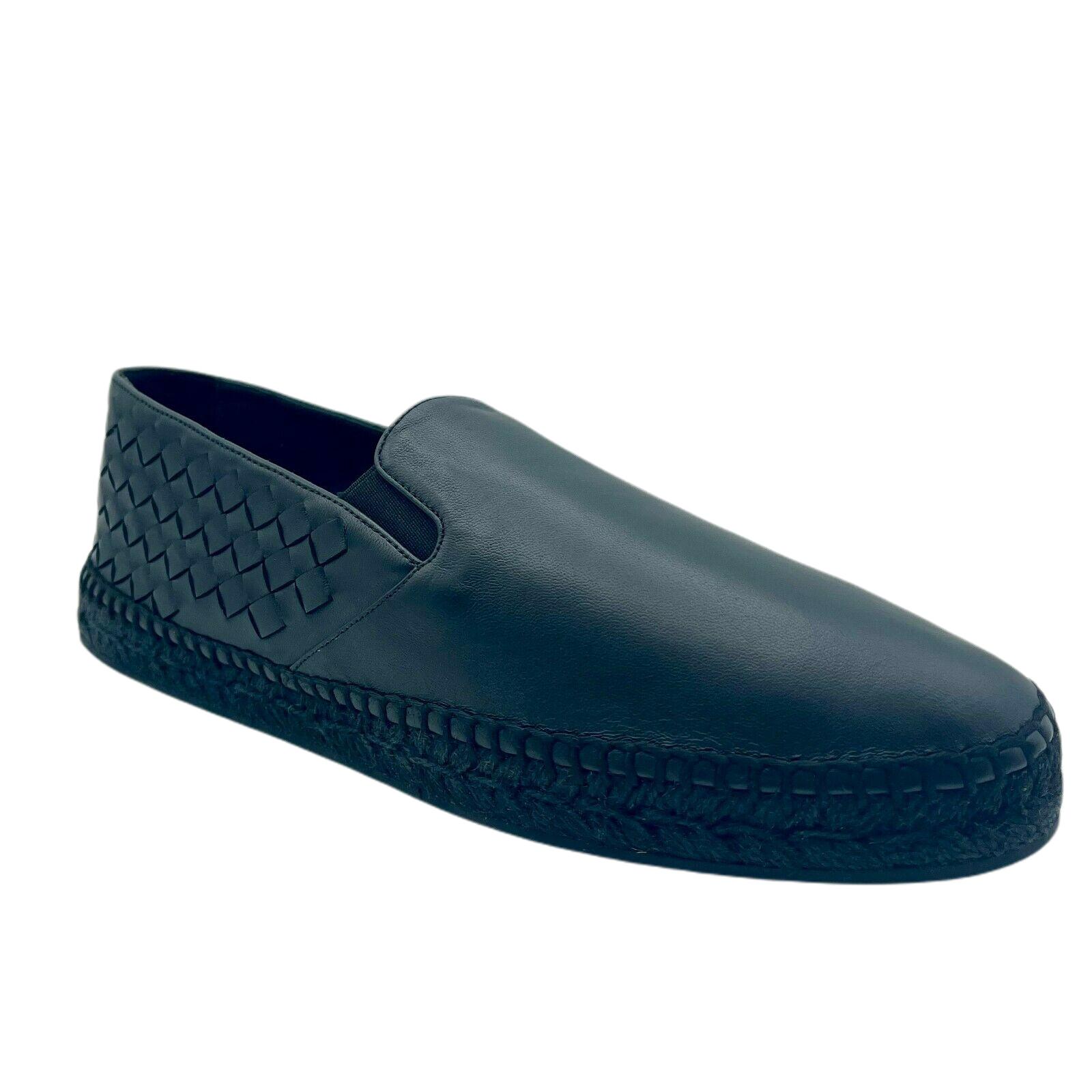 Bottega Veneta Blue Woven Slip-On Loafers 70fe132cb9be1954b5245c76c537de  main image 3