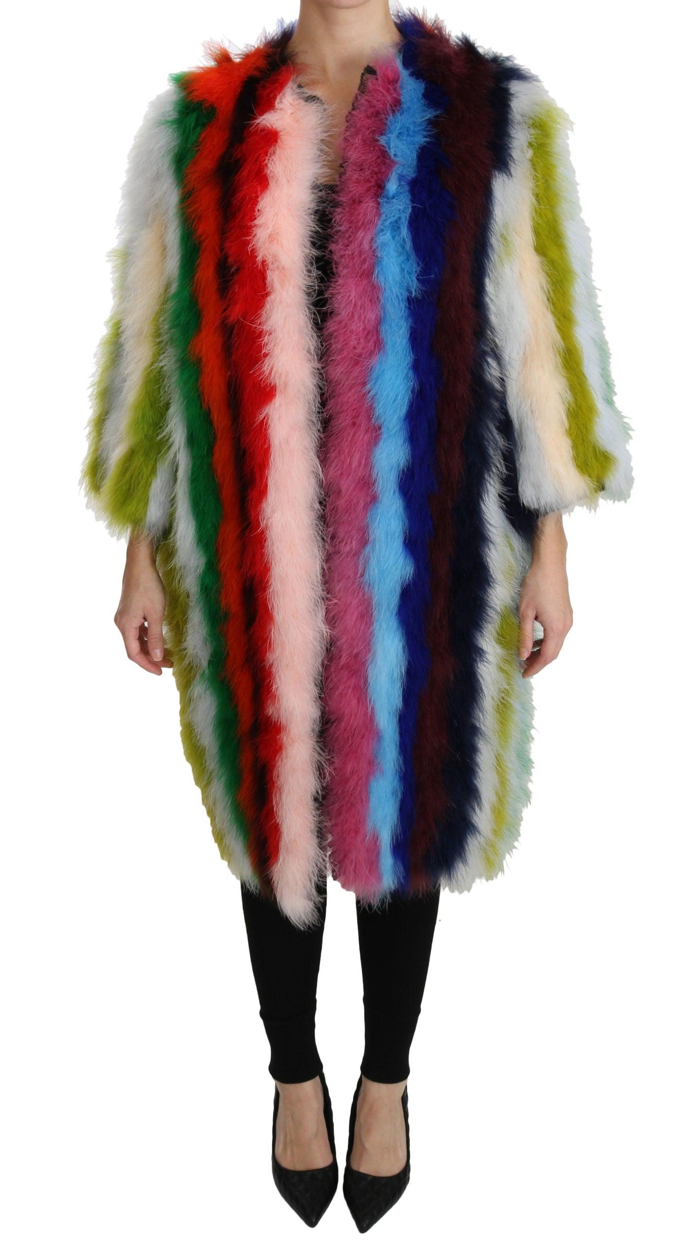 turkey feather jacket