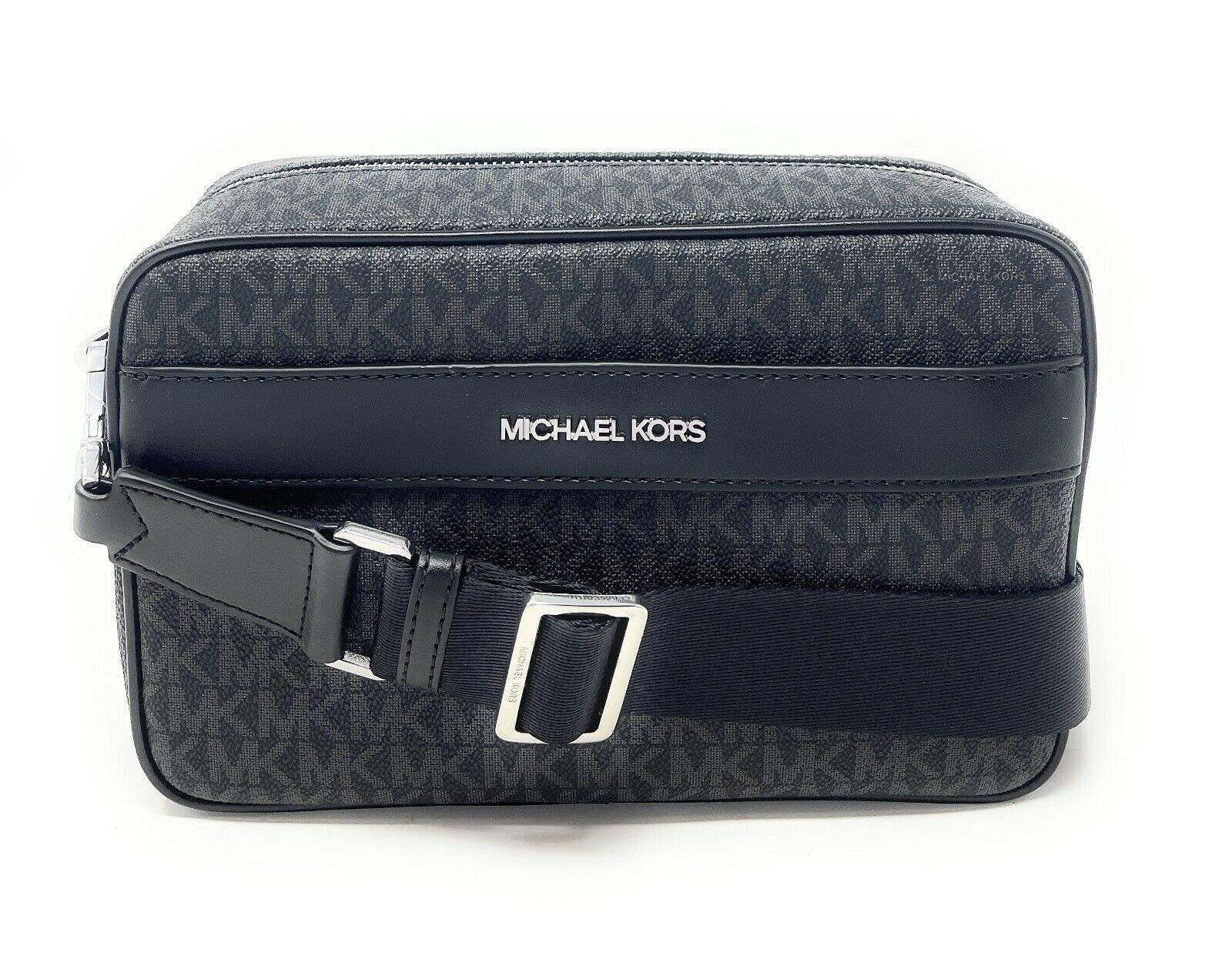 Michael Kors Kenly Mk Signature Ocket Camera Crossbody Bag in Blue Lyst