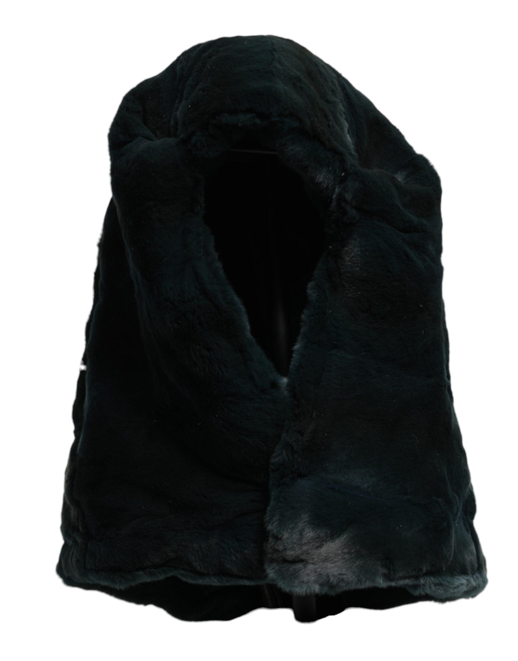 Dolce & Gabbana Weasel Fur Beanie Hat in Black | Lyst UK