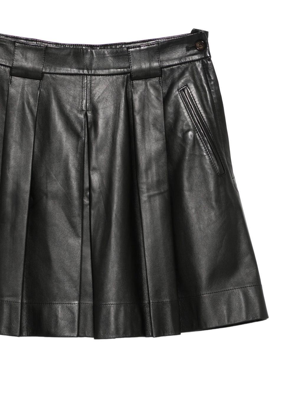 スカート EMPORIO ARMANI Design Skirt スカート EMPORIO ARMANI Design Skirt Black Zipper Skirt by