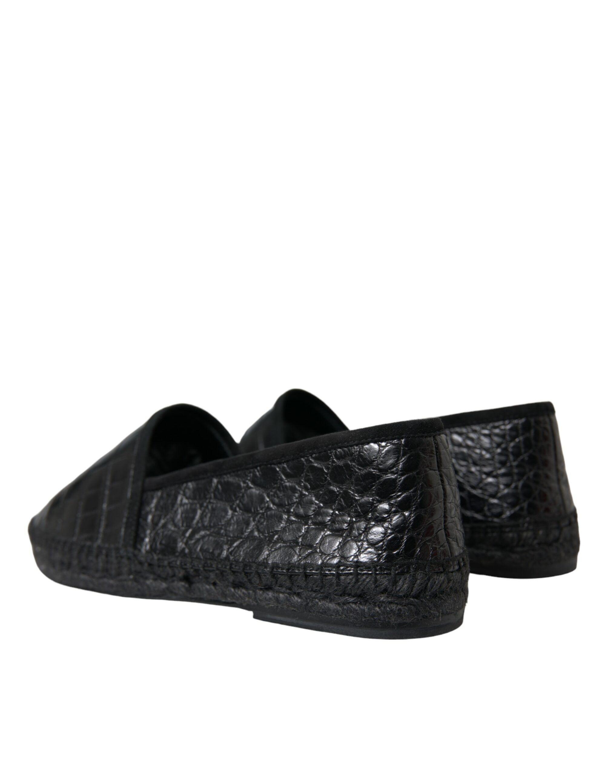 Dolce & Gabbana Exotic Leather Espadrilles Slip On Shoes in  display picture 2