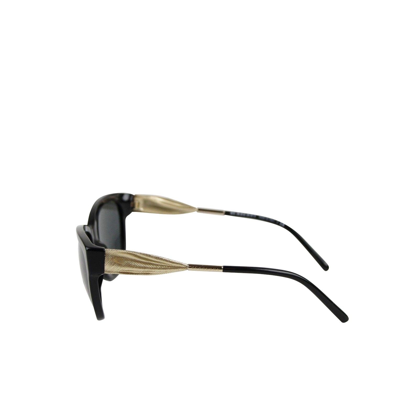 Burberry S Golden Accent Plastic Cat Eye Sunglasses 4203 3001 in Black |  Lyst