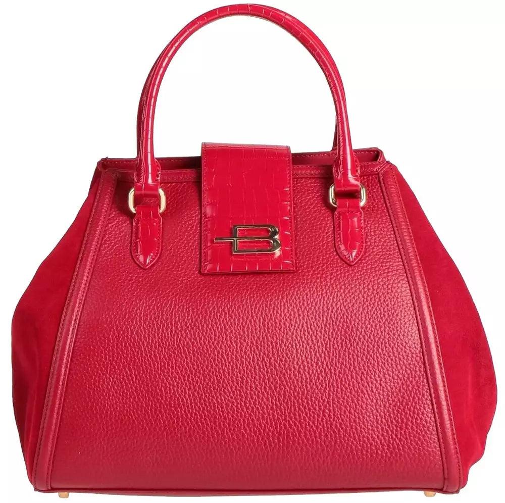 Baldinini Calfskin Handbag in Red | Lyst