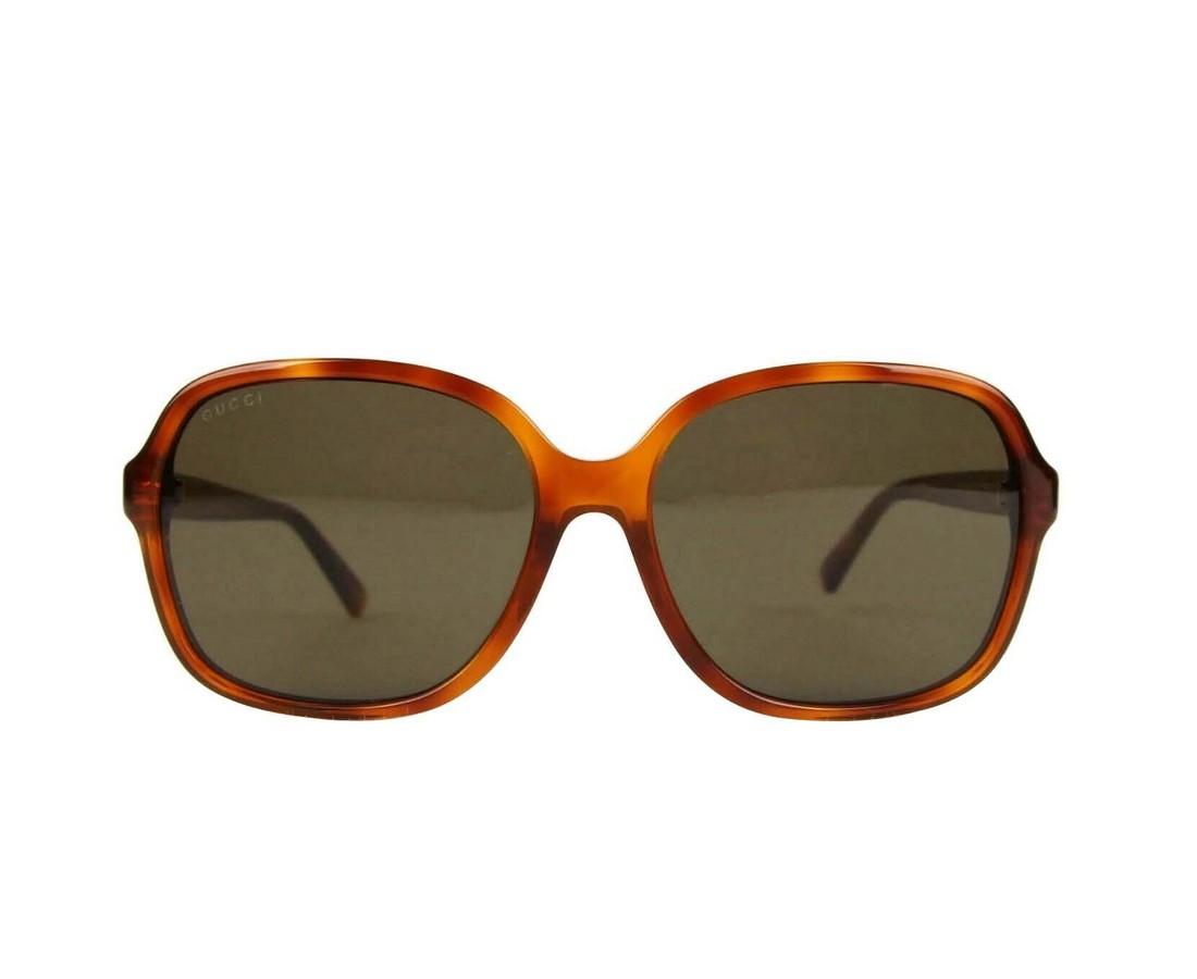 Gucci Sunglasses Tortoise New GUCCI Sunglasses 56mm Brown  display picture 1