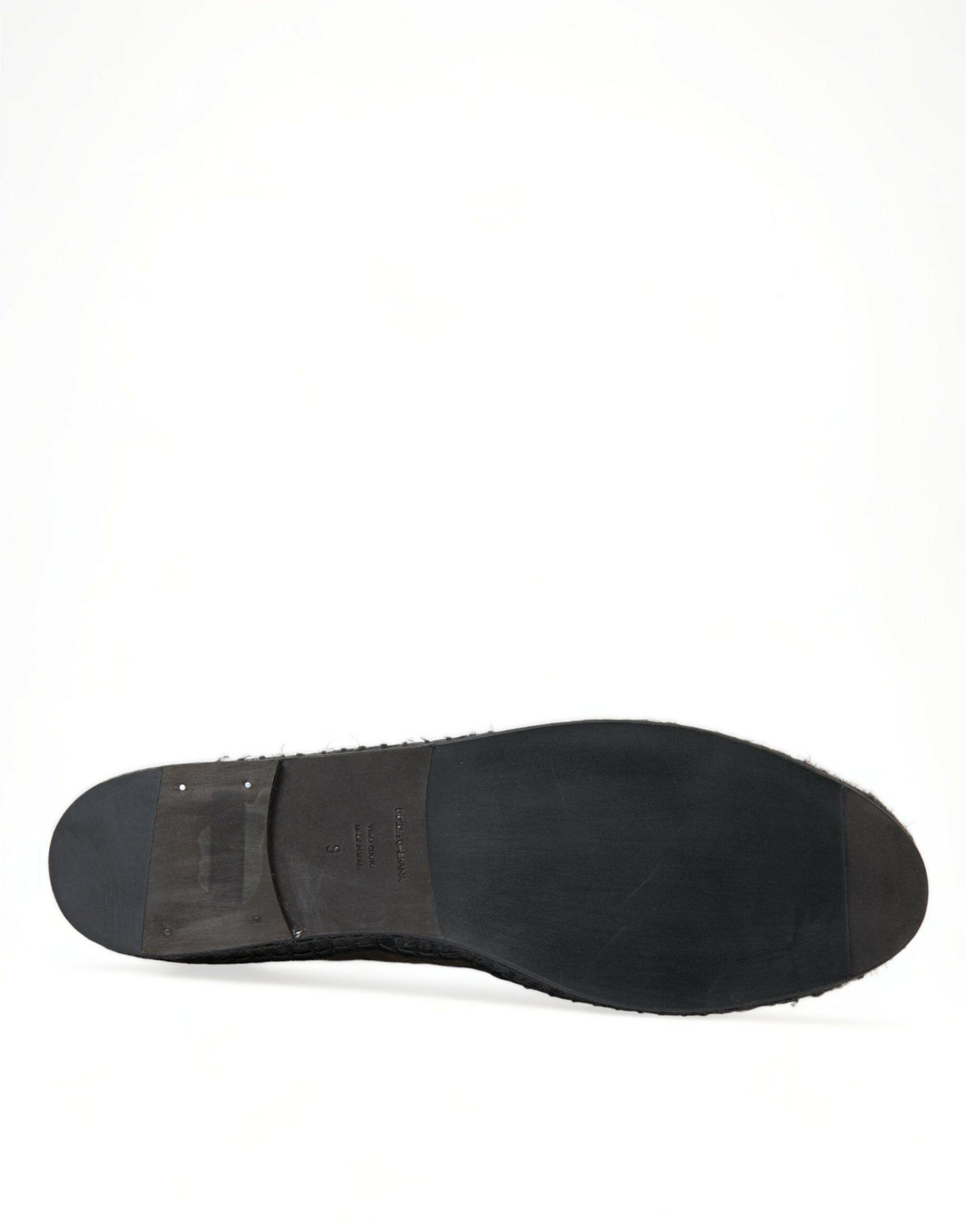 Dolce & Gabbana Exotic Leather Espadrilles Slip On Shoes in  display picture 1