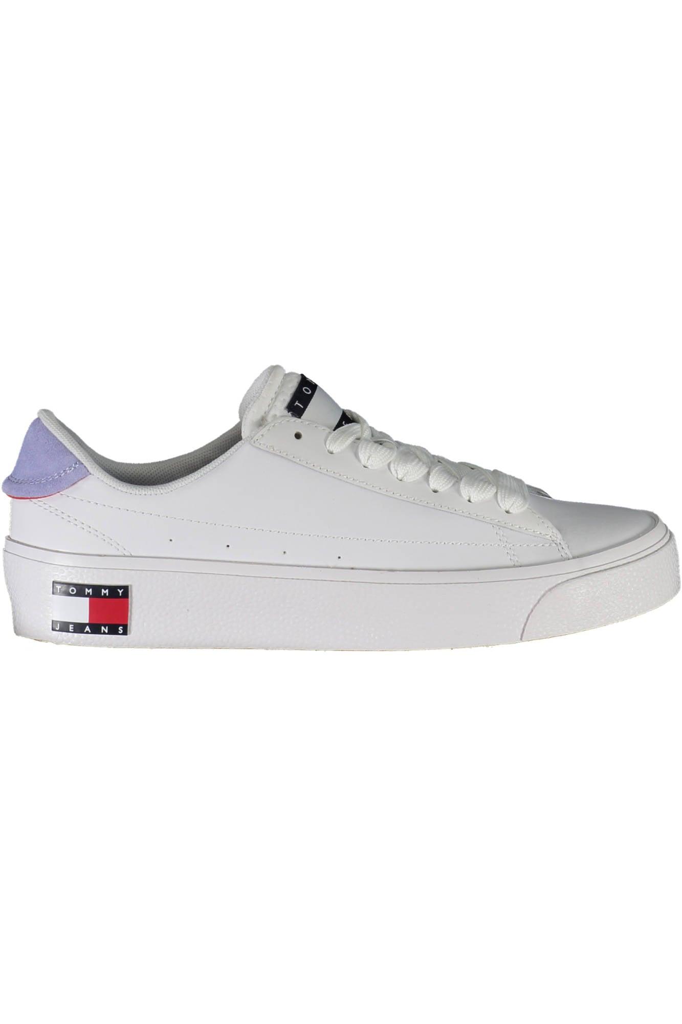 I forhold Ynkelig Express Tommy Hilfiger Polyester Sneaker in White | Lyst