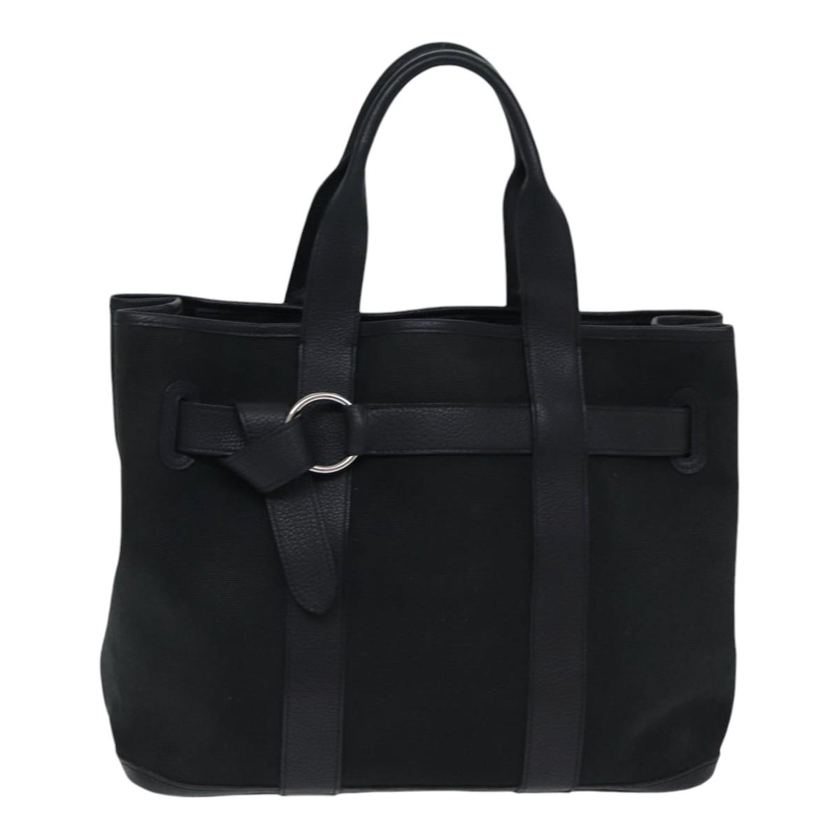 Hermes Ceinture Canvas Tote Bag Pre Owned in Black Lyst