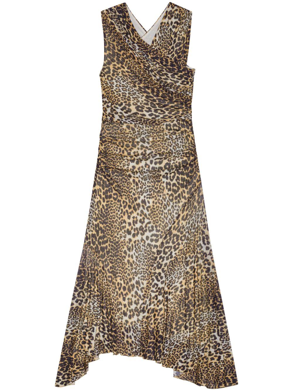 Designer Ganni Mesh Midi Dresses for Women - Up to 81% off | Lyst