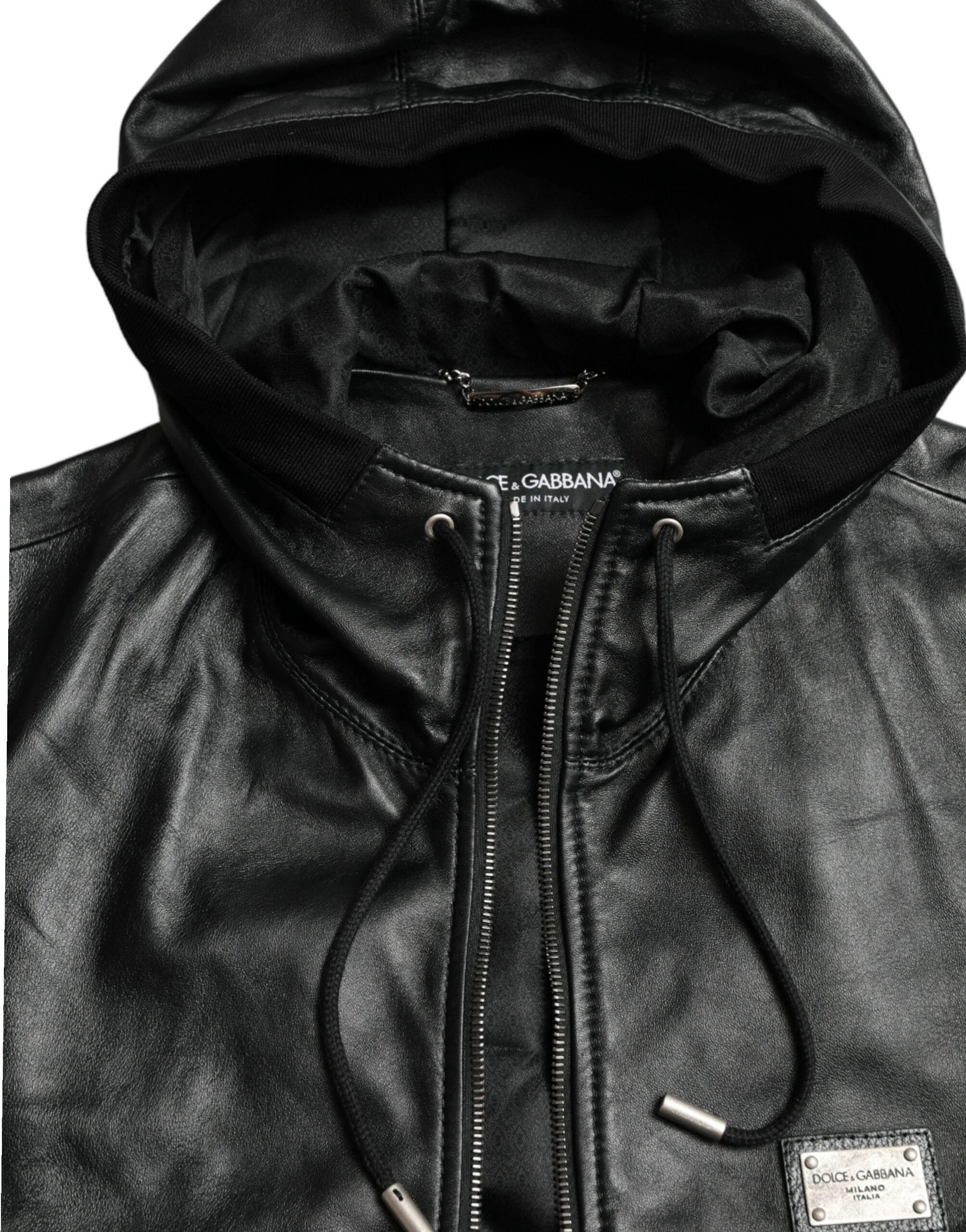dolce-gabbana-Black-Leather- 