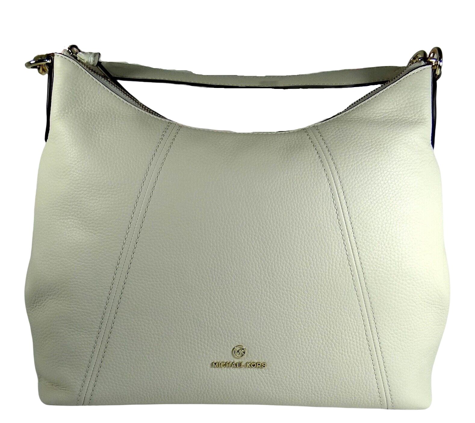 Michael Kors Sienna Pebbled Leather Convertible Shoulder Bag in Green ...