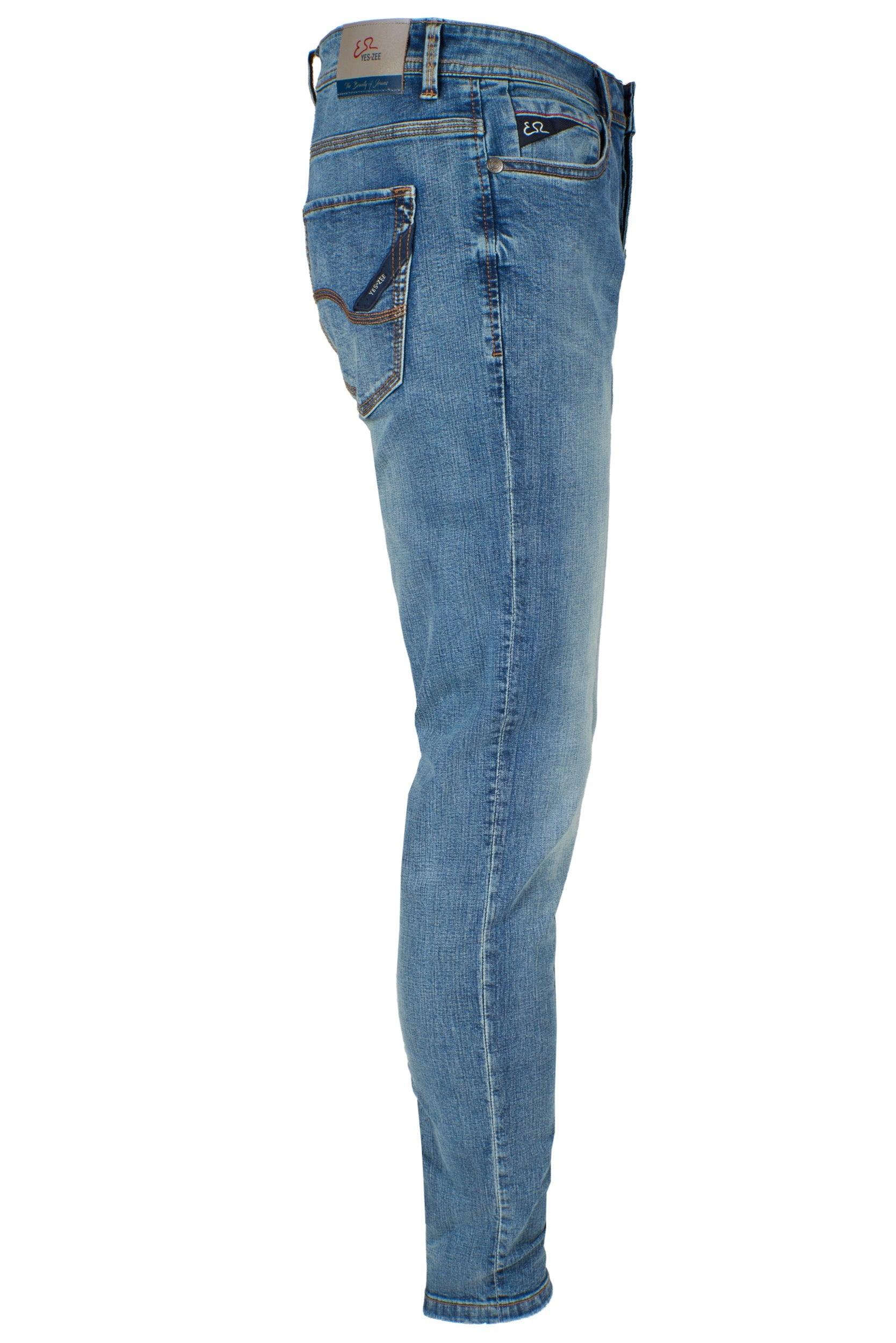Yes-Zee Cotton Jeans & Pant in Blue for Men | Lyst