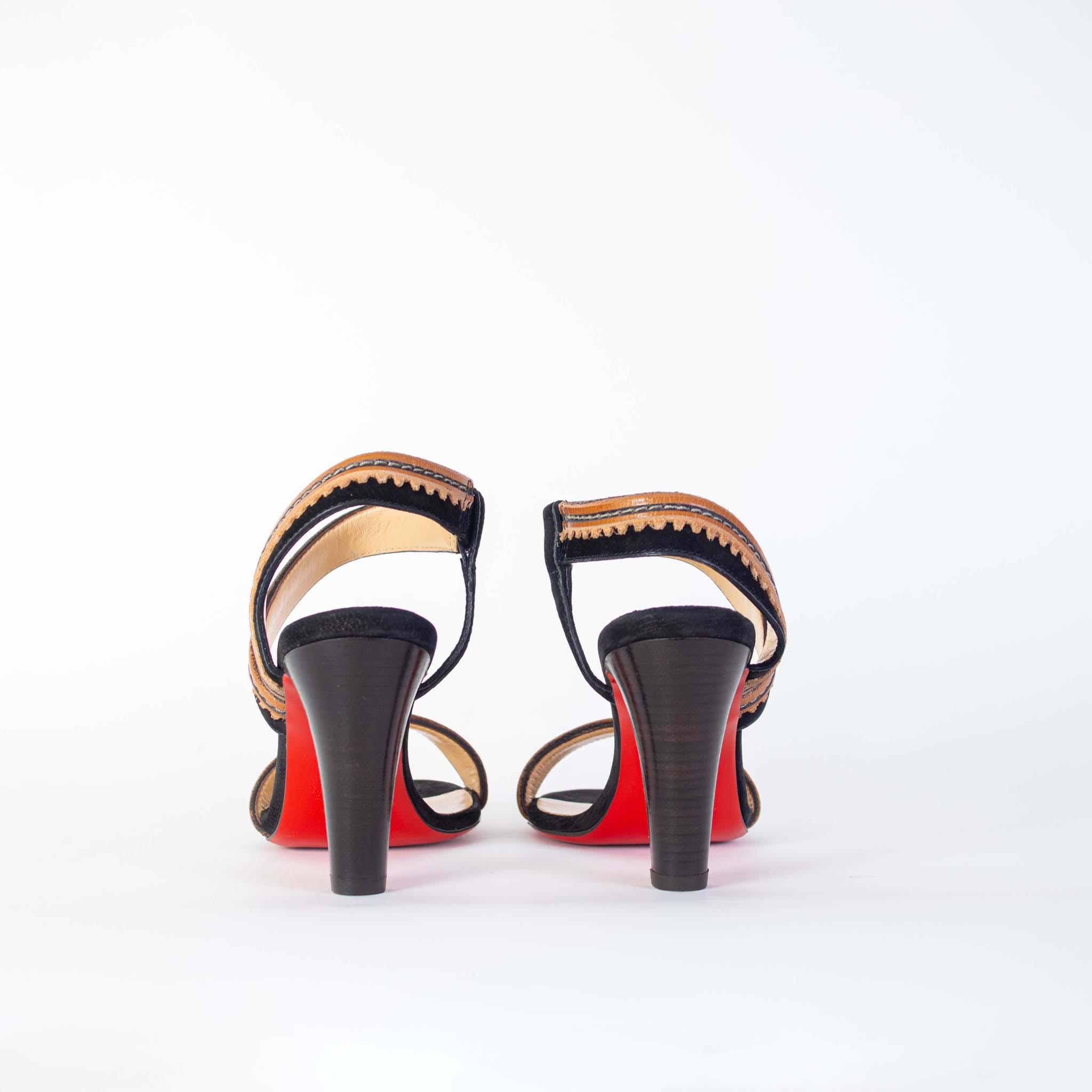 louboutin black stilettos
