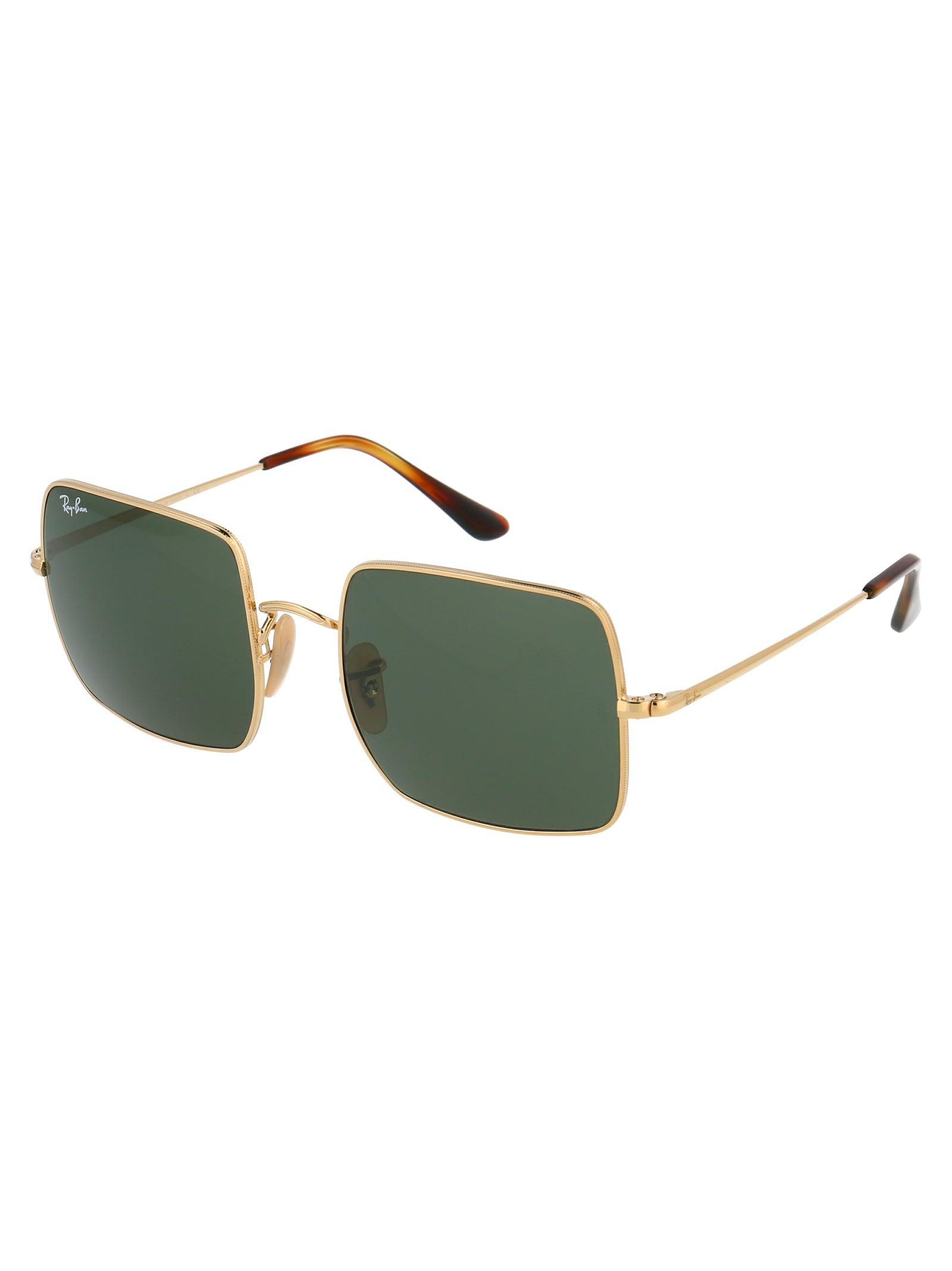 ray ban square gold