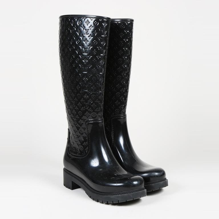 louis vuitton rubber boots