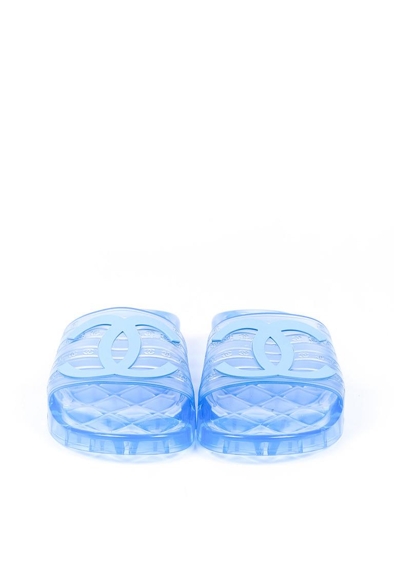 chanel jelly slides 219