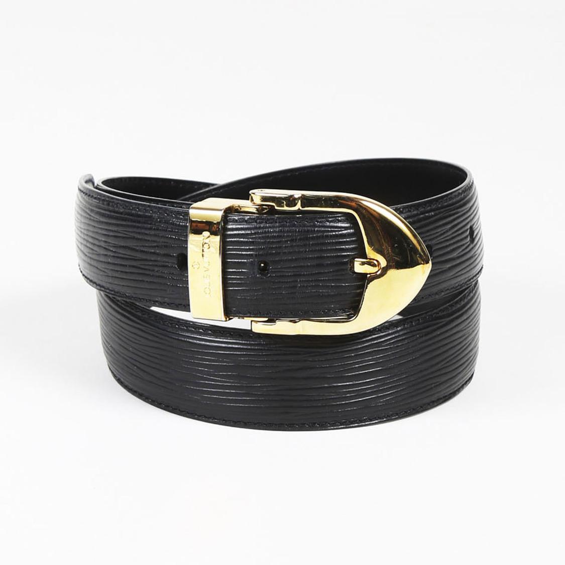 mens black louis vuitton belt