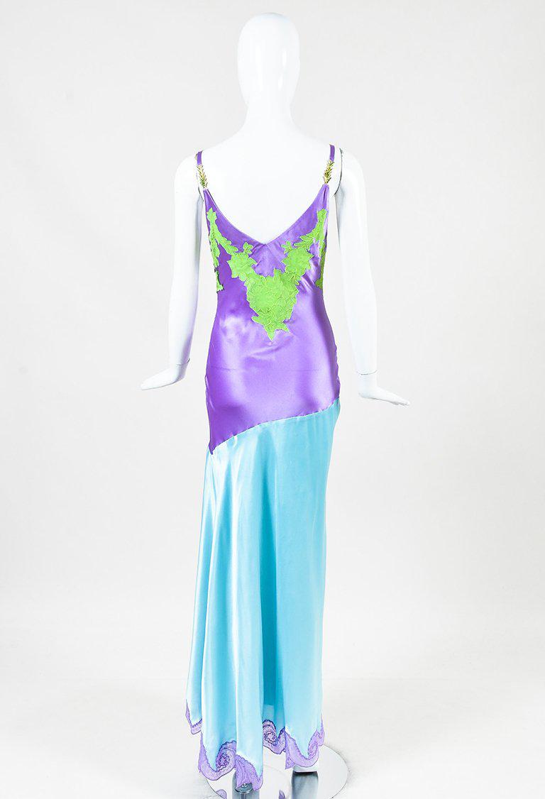 versace slip dress