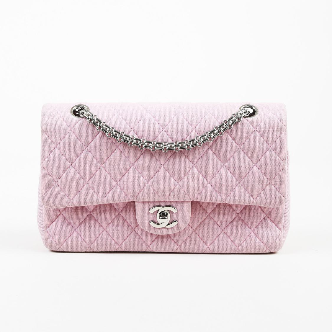chanel jersey flap bag
