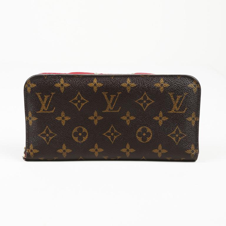 Louis Vuitton &quot;insolite Organizer&quot; Monogram Coated Canvas Wallet in Red/Brown (Brown) - Lyst
