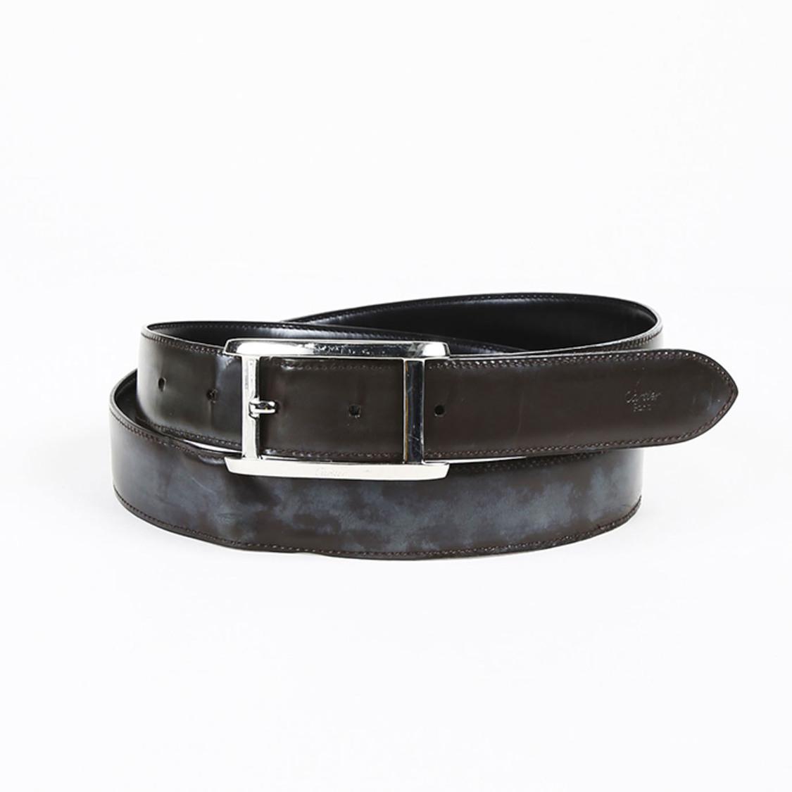 cartier leather belt