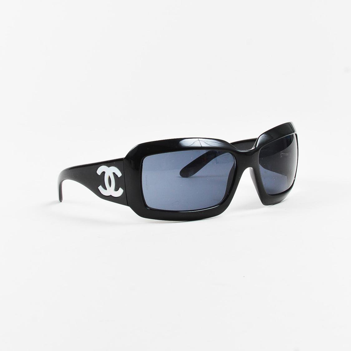 chanel oversized sunglasses