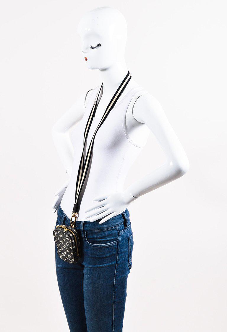 Louis Vuitton Mini Backpack Black And White