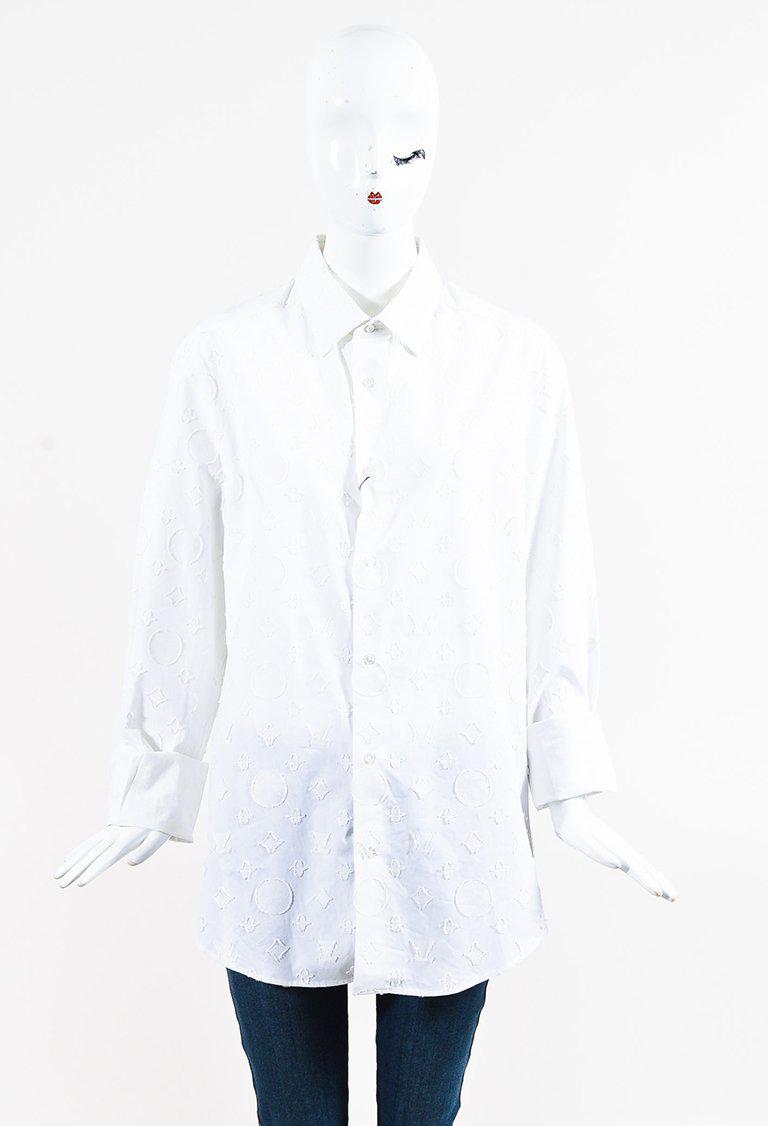 louis vuitton button up