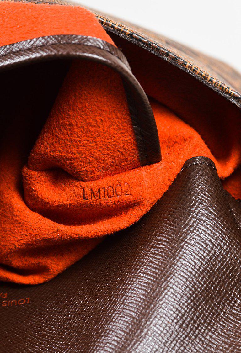 Louis Vuitton Brown Coated Canvas Damier Ebene &quot;musette Salsa&quot; Shoulder Bag - Lyst
