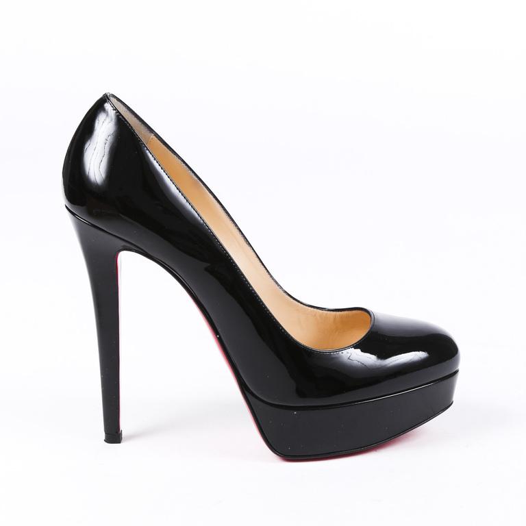 christian louboutin bianca 140 patent calf