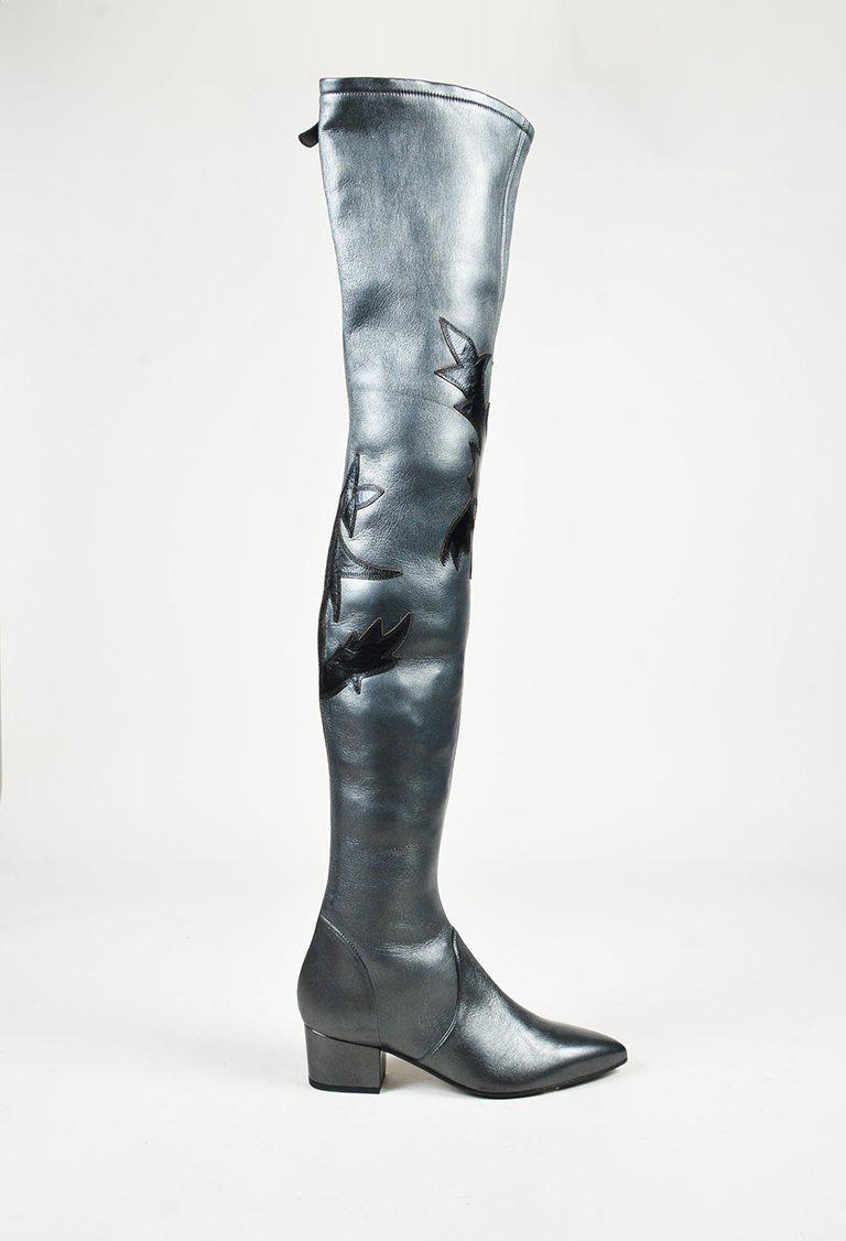 chanel western boots